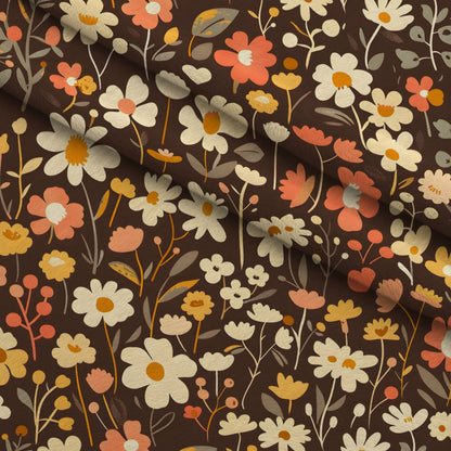 Mod Blossom Patch Pattern 1 Minky Fabric