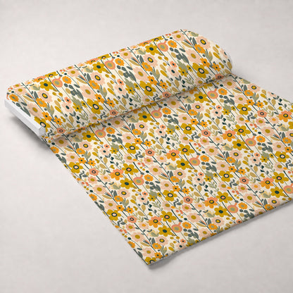 Mod Blossom Patch Pattern 10 Minky Fabric