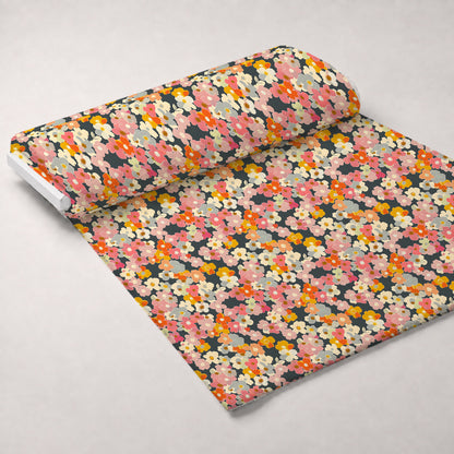Mod Blossom Patch Pattern 14 Minky Fabric