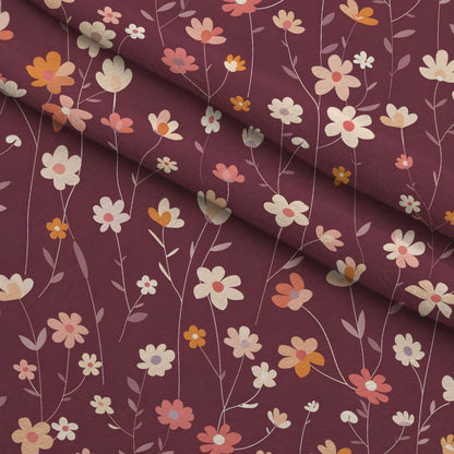 Mod Blossom Patch Pattern 7 Minky Fabric
