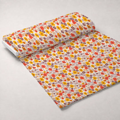 Mod Blossom Patch Pattern 8 Minky Fabric
