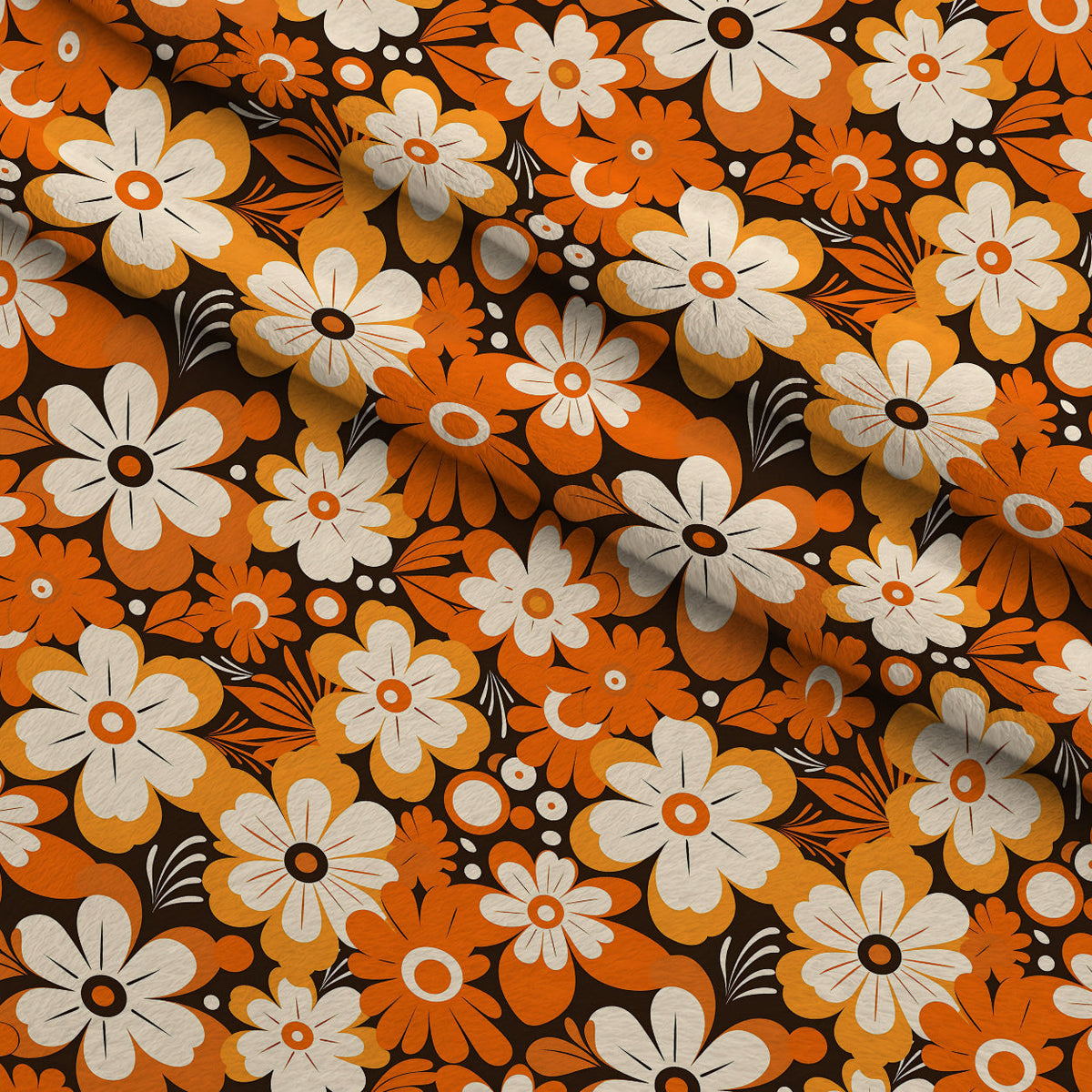 Mod Daisy Daze Pattern 23 Minky Fabric