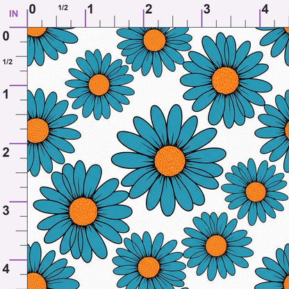 Mod Petal Pop Pattern 1 Minky Fabric