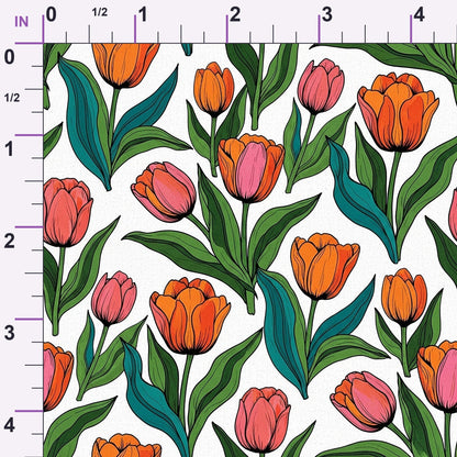 Mod Petal Pop Pattern 10 Minky Fabric