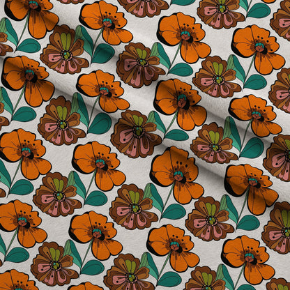 Mod Petal Pop Pattern 15 Minky Fabric