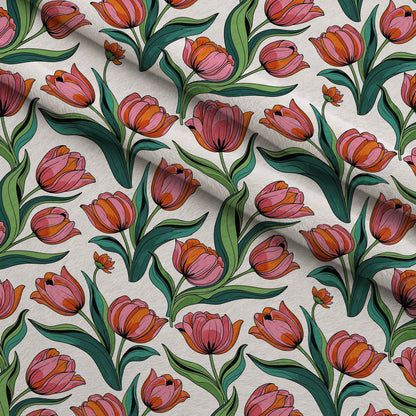 Mod Petal Pop Pattern 17 Minky Fabric