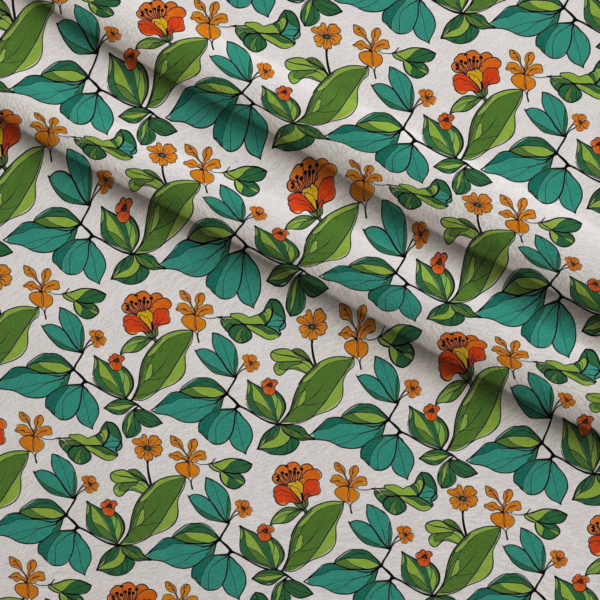 Mod Petal Pop Pattern 21 Minky Fabric