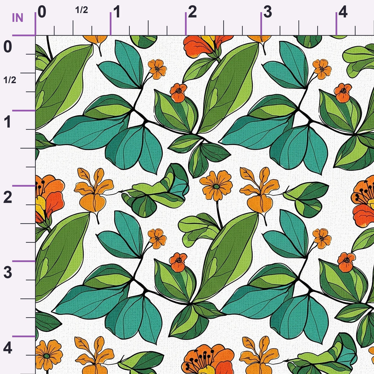 Mod Petal Pop Pattern 21 Minky Fabric