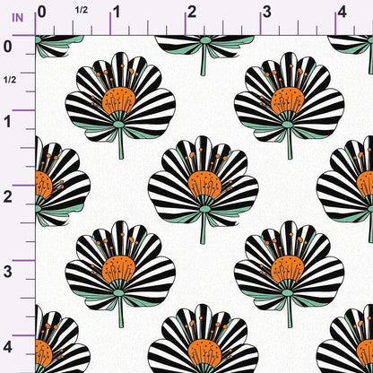 Mod Petal Pop Pattern 24 Minky Fabric