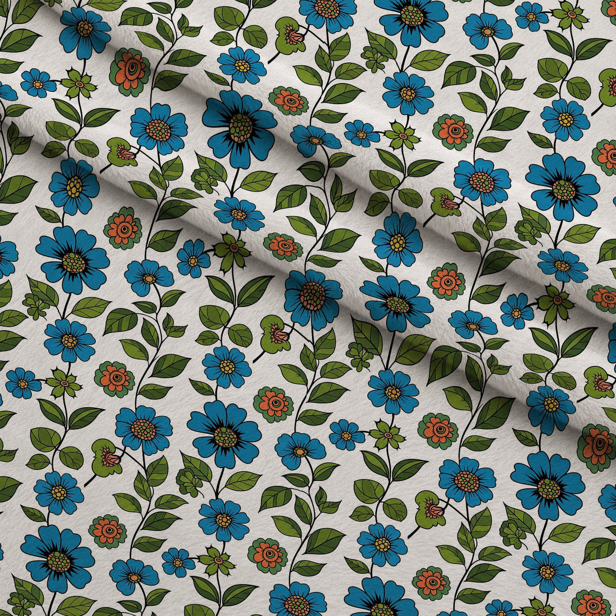 Mod Petal Pop Pattern 25 Minky Fabric