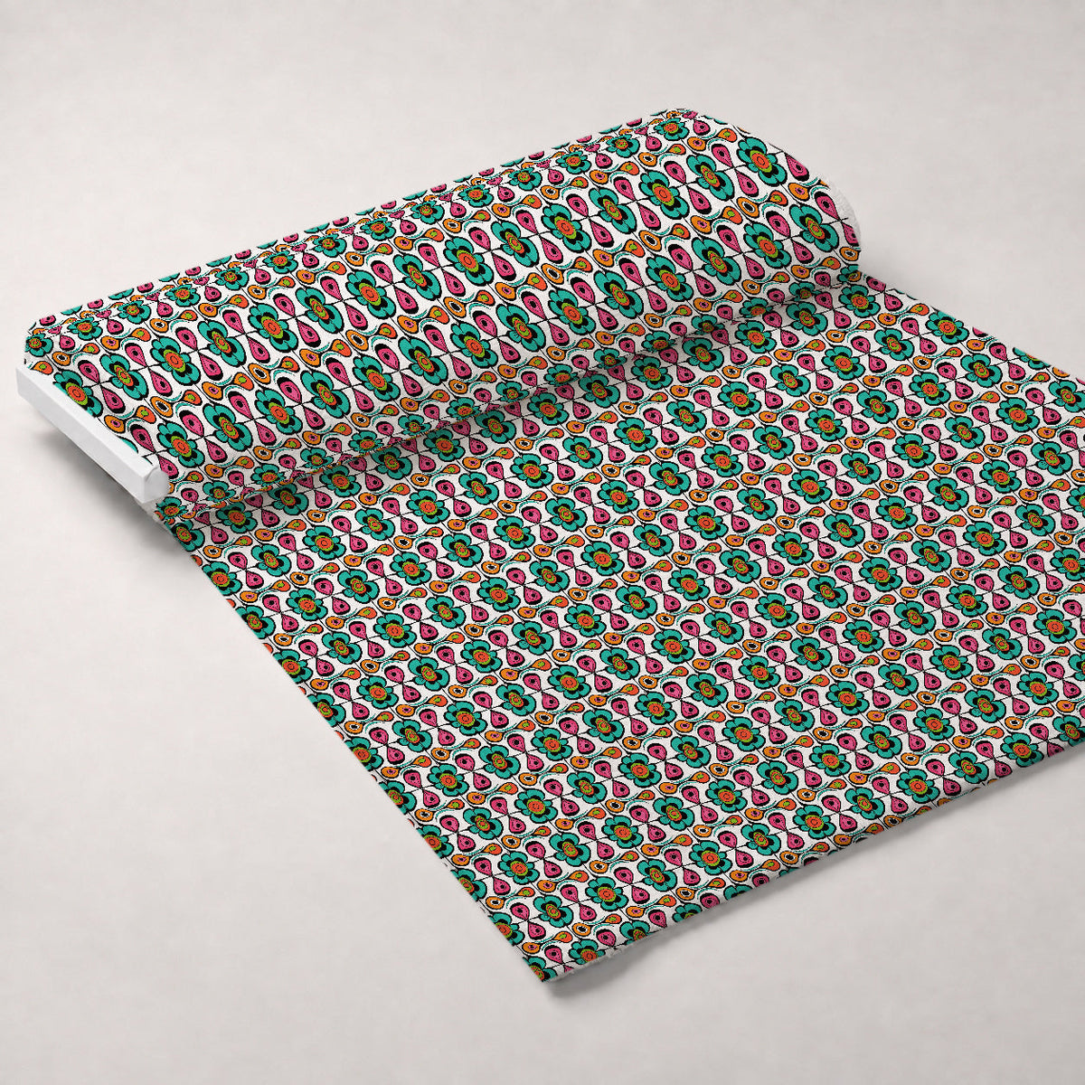 Mod Petal Pop Pattern 3 Minky Fabric