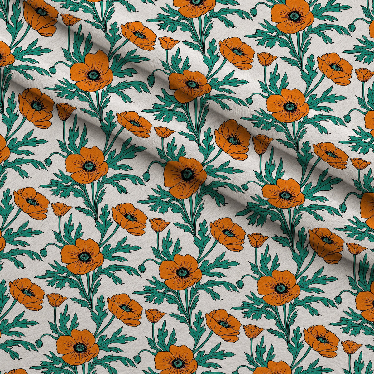 Mod Petal Pop Pattern 8 Minky Fabric