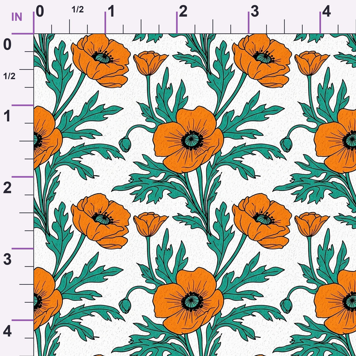 Mod Petal Pop Pattern 8 Minky Fabric
