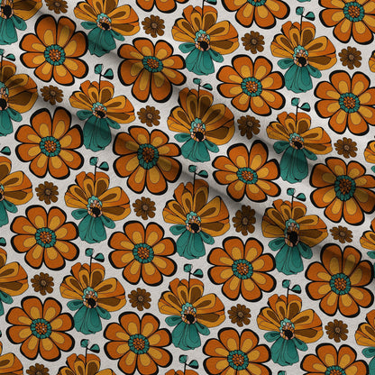 Mod Petal Pop Pattern 9 Minky Fabric