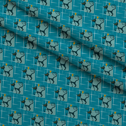 Mod Whiskers Pattern 1 Minky Fabric
