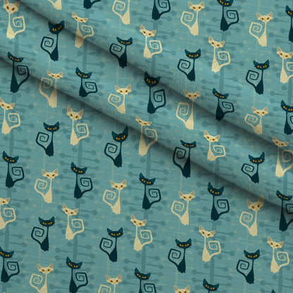 Mod Whiskers Pattern 4 Minky Fabric