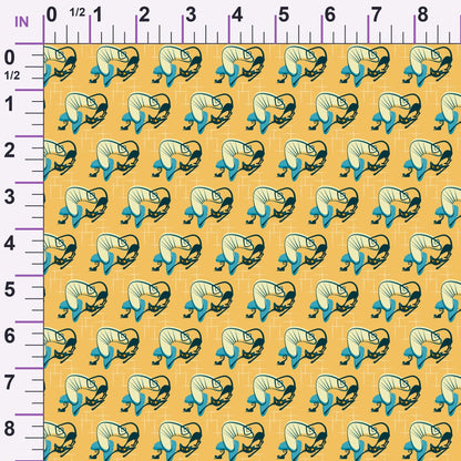 Mod Whiskers Pattern 7 Minky Fabric