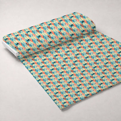 Mod Whiskers Pattern 8 Minky Fabric
