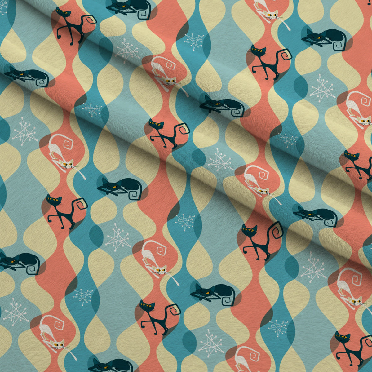 Mod Whiskers Pattern 8 Minky Fabric