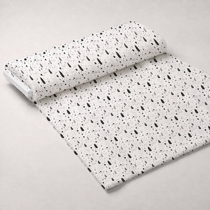 Monochrome Meows Pattern 14 Minky Fabric