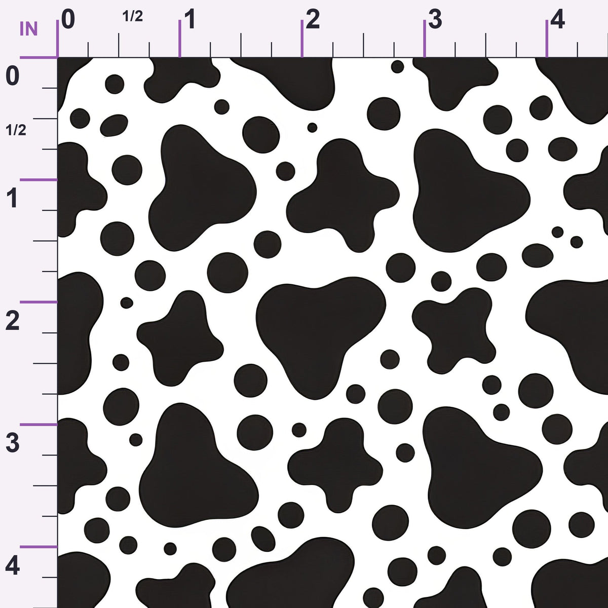 Moo Spots Pattern 10 Minky Fabric