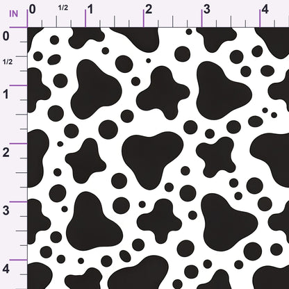 Moo Spots Pattern 10 Minky Fabric