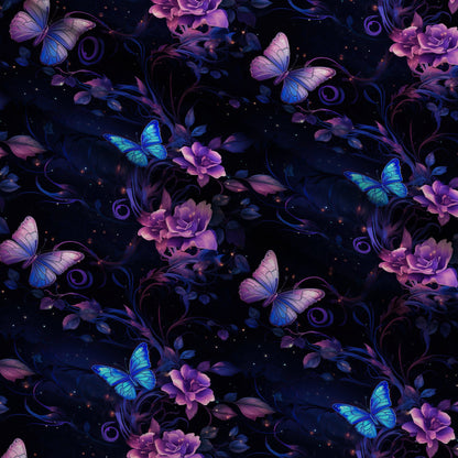 Moonlit Blooms Pattern 12 Minky Fabric