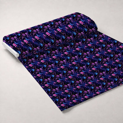 Moonlit Blooms Pattern 2 Minky Fabric