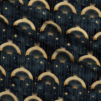 Moonlit Cathedral Pattern 1 Minky Fabric