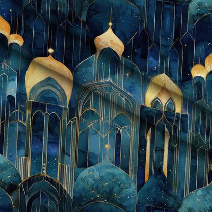 Moonlit Cathedral Pattern 10 Minky Fabric