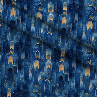 Moonlit Cathedral Pattern 11 Minky Fabric