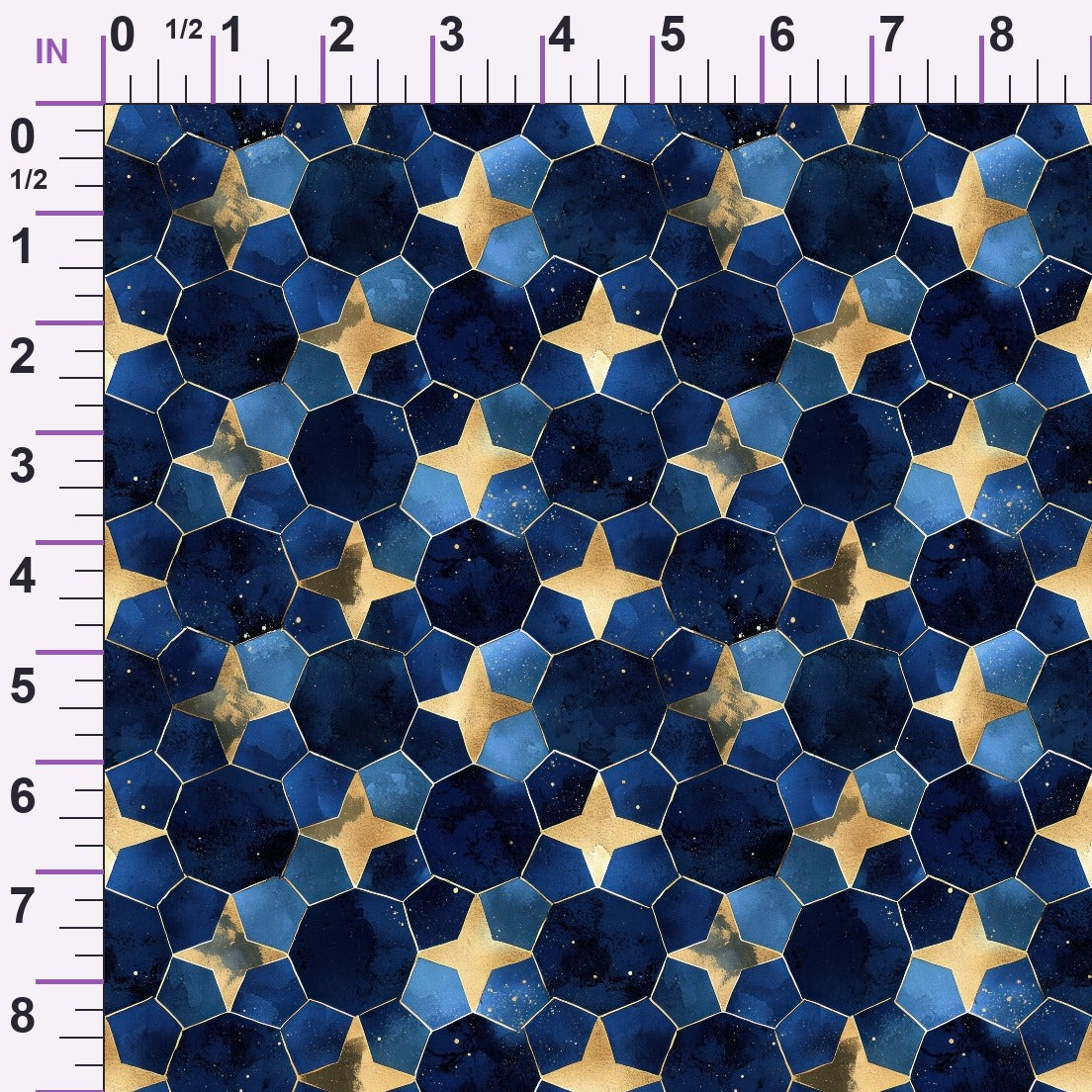 Moonlit Cathedral Pattern 12 Minky Fabric