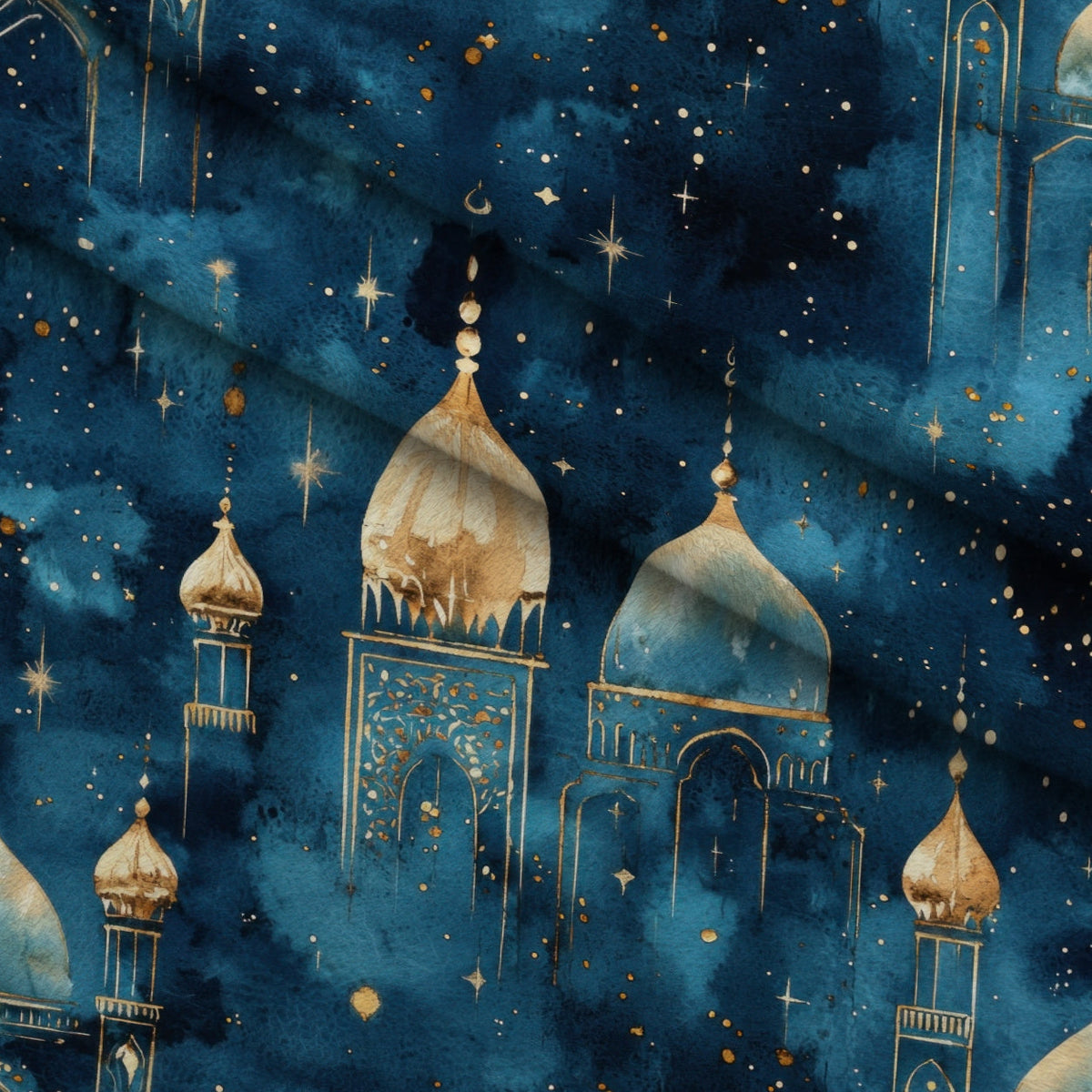 Moonlit Cathedral Pattern 14 Minky Fabric