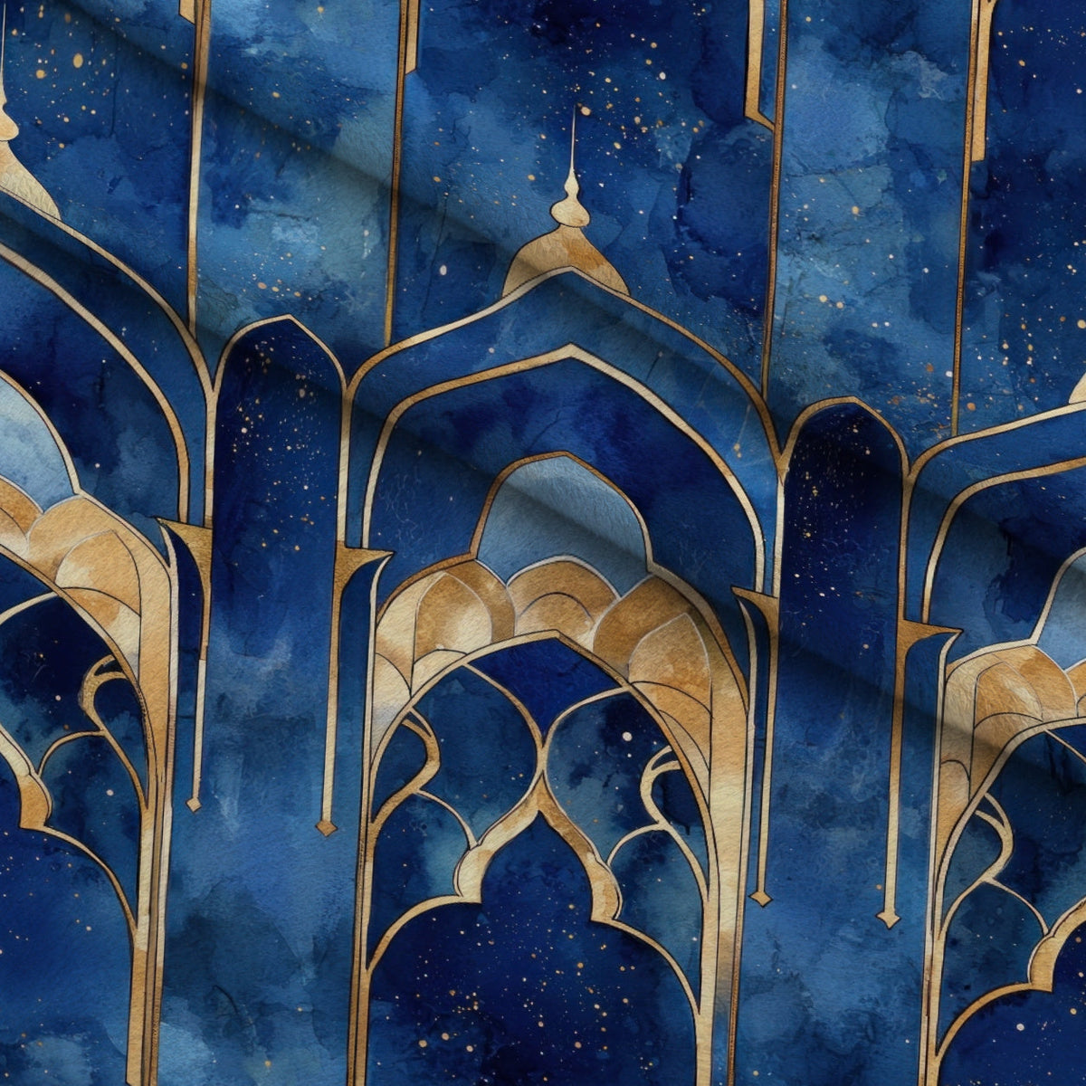 Moonlit Cathedral Pattern 16 Minky Fabric
