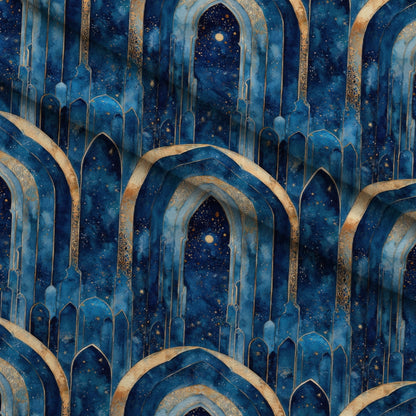 Moonlit Cathedral Pattern 19 Minky Fabric