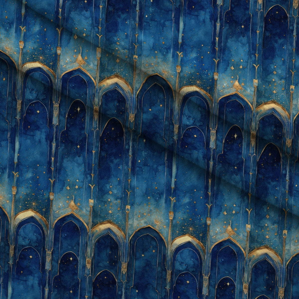 Moonlit Cathedral Pattern 20 Minky Fabric