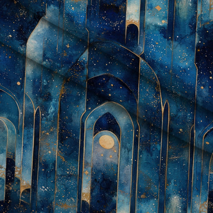 Moonlit Cathedral Pattern 22 Minky Fabric