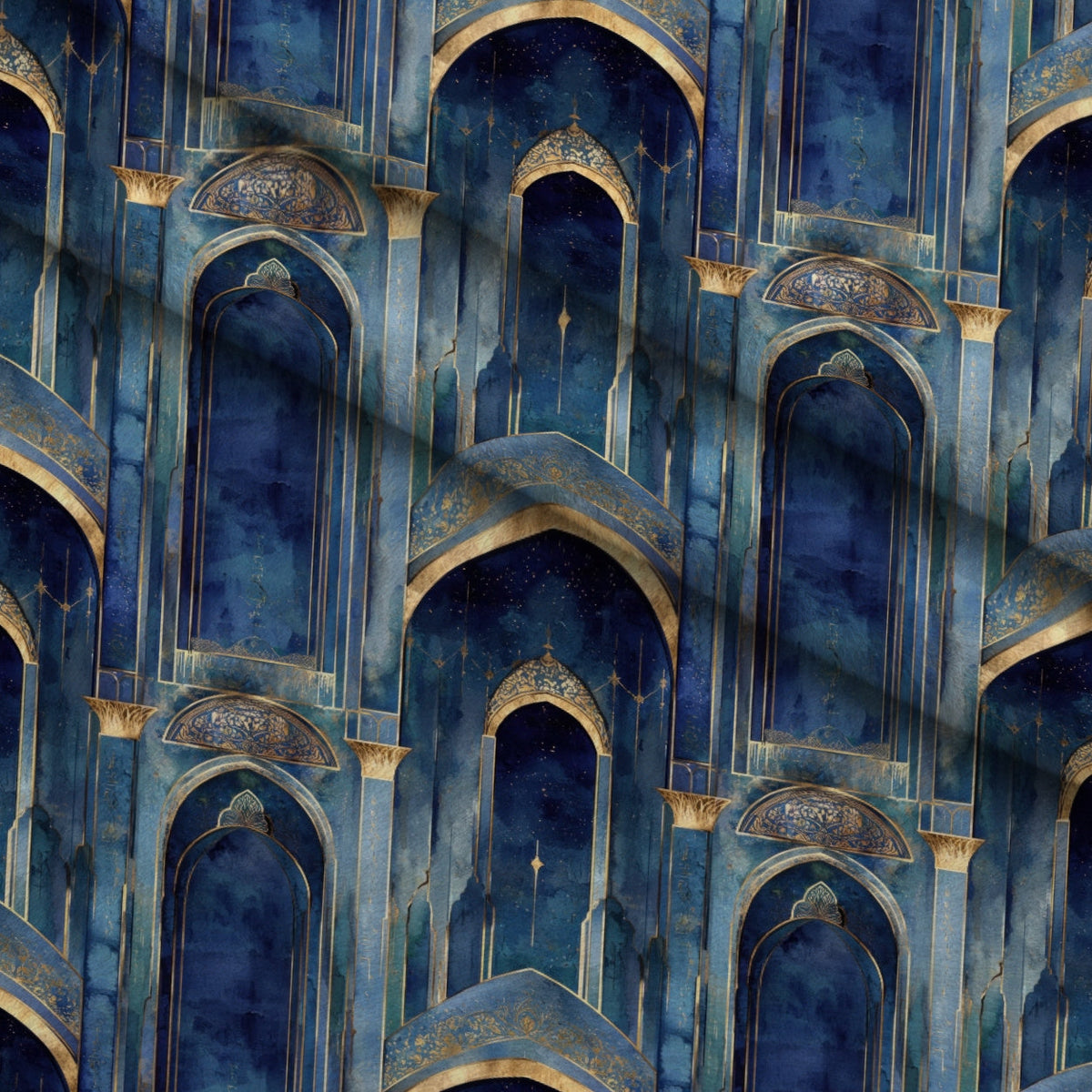 Moonlit Cathedral Pattern 23 Minky Fabric