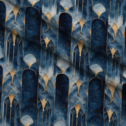 Moonlit Cathedral Pattern 25 Minky Fabric