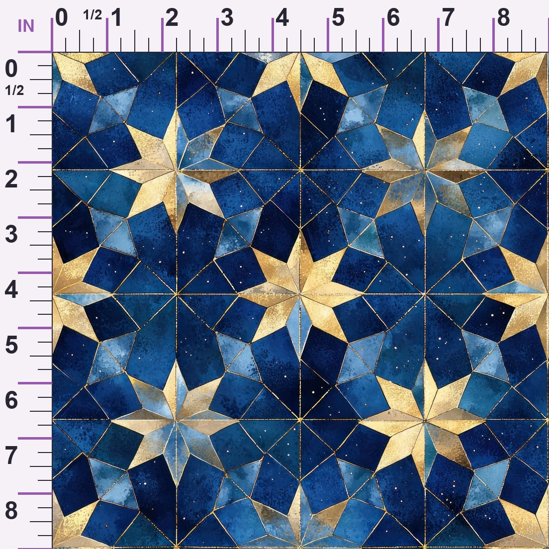 Moonlit Cathedral Pattern 3 Minky Fabric