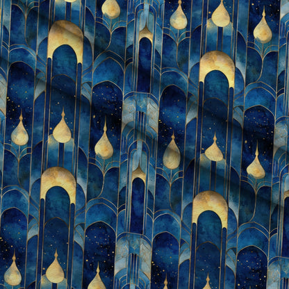 Moonlit Cathedral Pattern 6 Minky Fabric