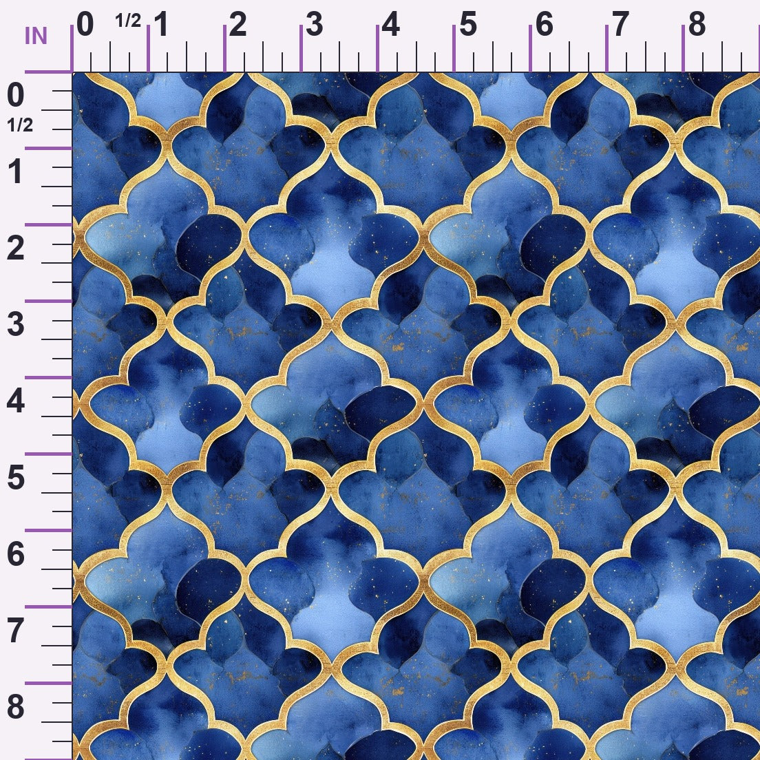 Moonlit Cathedral Pattern 7 Minky Fabric