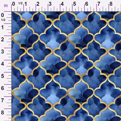 Moonlit Cathedral Pattern 7 Minky Fabric