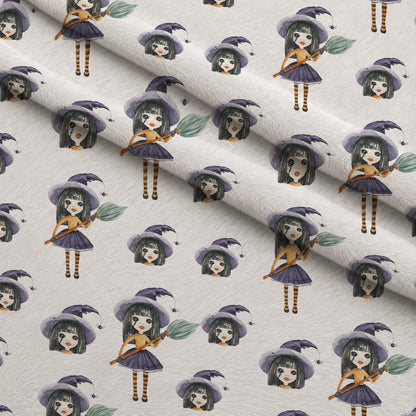 Moonlit Mischief Pattern 1 Minky Fabric