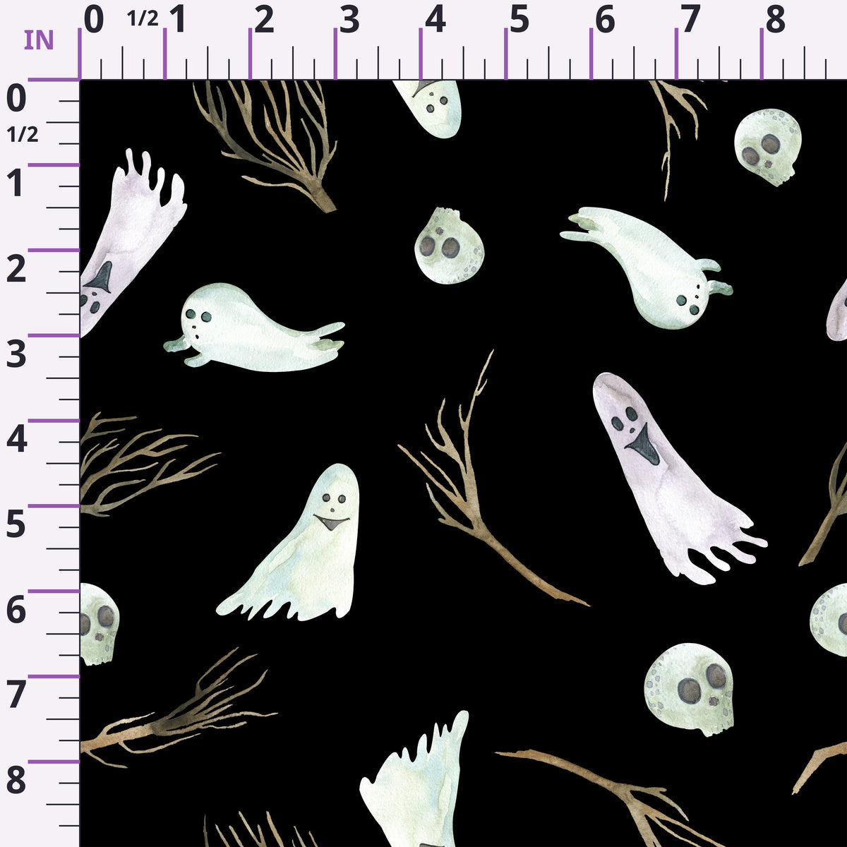 Moonlit Mischief Pattern 13 Minky Fabric