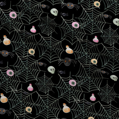 Moonlit Mischief Pattern 17 Minky Fabric