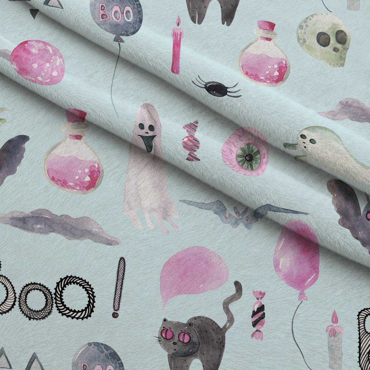 Moonlit Mischief Pattern 18 Minky Fabric