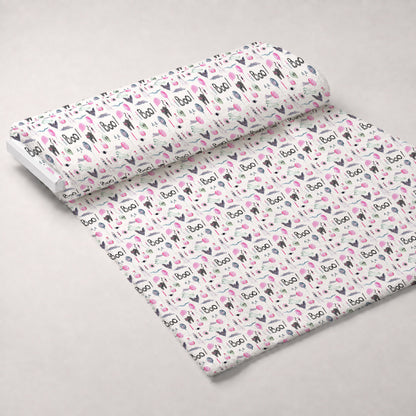 Moonlit Mischief Pattern 2 Minky Fabric
