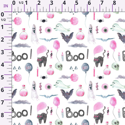 Moonlit Mischief Pattern 2 Minky Fabric