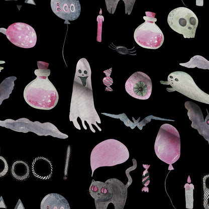 Moonlit Mischief Pattern 21 Minky Fabric